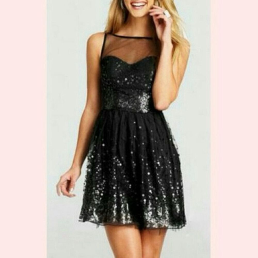 Emerald Sundae Sequin Dress